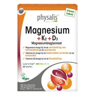 MAGNEZ + WITAMINA K2 I D3 30 TABLETEK - PHYSALIS