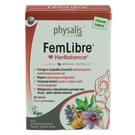 TABLETKI NA MENOPAUZĘ (FEMLIBRE) 30 szt. - PHYSALIS (HERBALANCE)
