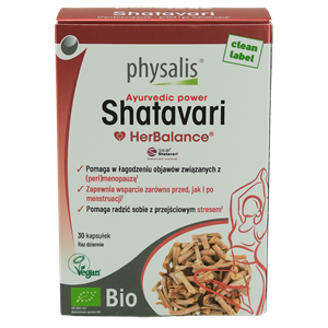 SHATAVARI BIO 30 KAPSUŁEK - PHYSALIS (HERBALANCE)