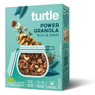 GRANOLA ORZECHY - NASIONA BEZGLUTENOWA BIO 350 g - TURTLE