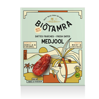 DAKTYLE MEDJOOL ŚWIEŻE BIO 350 g - BIOTAMRA