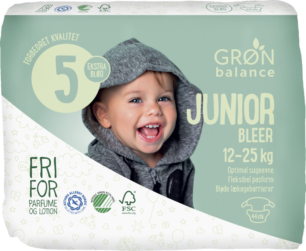 Pieluchy junior eco 12 - 25 kg (44 szt.)