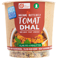 DANIE BŁYSKAWICZNE PROTEINOWE DAL POMIDOROWY BIO 60 g - MADAME BUTTERFLY