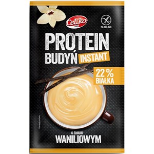 BUDYŃ PROTEINOWY O SMAKU WANILIOWYM BEZGLUTENOWY 40 g - CELIKO