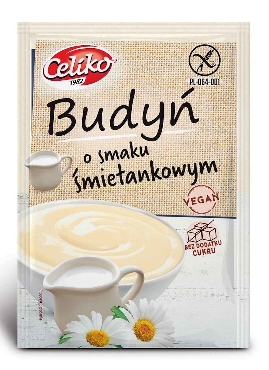 Budyń o smaku śmietankowym bezglutenowy 40 g