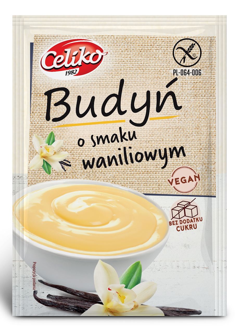 Budyń o smaku waniliowym bezglutenowy 40 g