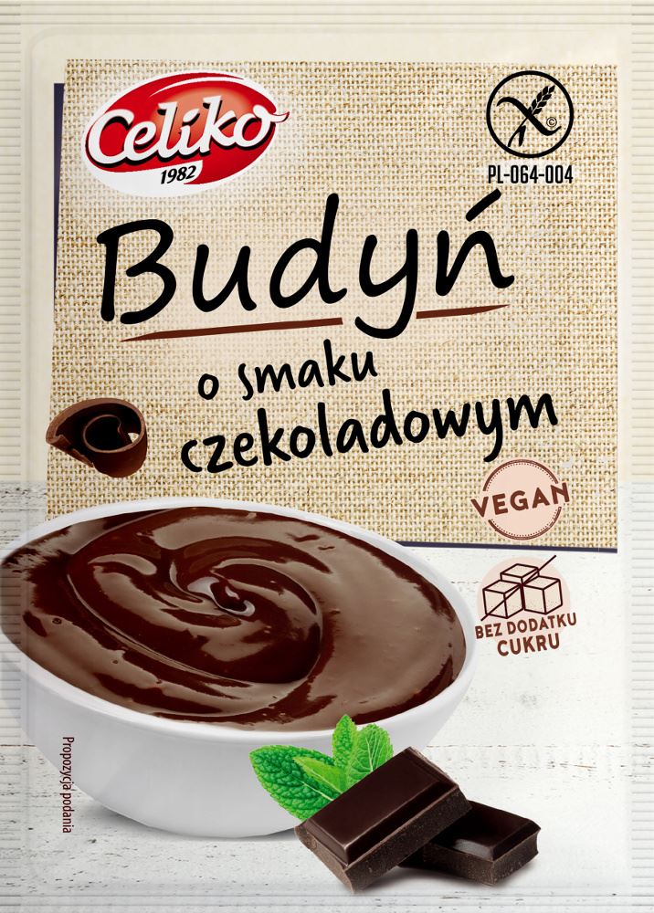 Budyń o smaku czekoladowym bezglutenowy 40 g