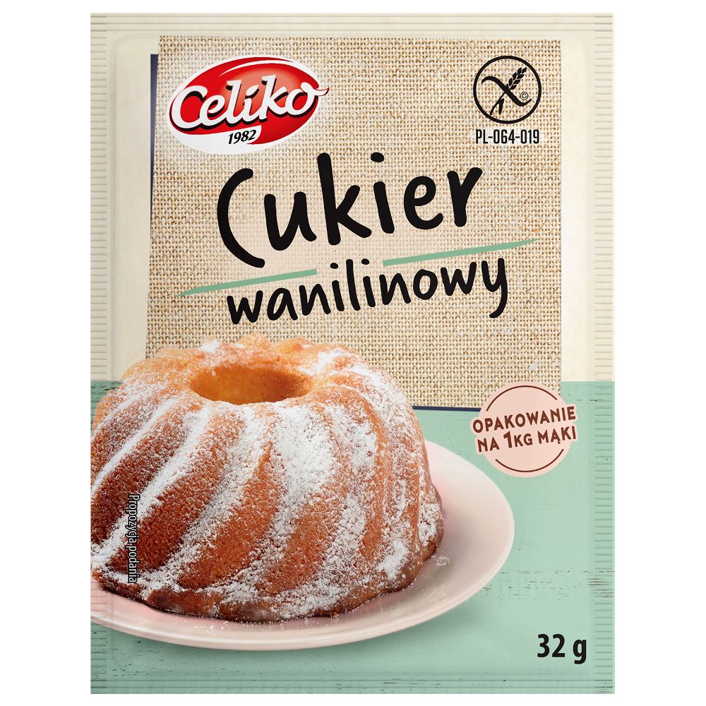 Cukier wanilinowy bezglutenowy 32 g