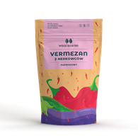 WEGAŃSKA ALTERNATYWA SERA TWARDEGO TARTEGO Z ORZECHÓW NERKOWCA Z PAPRYKĄ WĘDZONĄ BEZGLUTENOWA 90 g - WEGE SIOSTRY