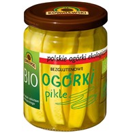 OGÓRKI PIKLE BEZGLUTENOWE BIO 480 g (270 g) - KOWALEWSKI