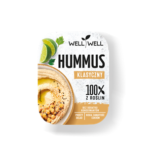 HUMMUS KLASYCZNY 125 g - WELL WELL