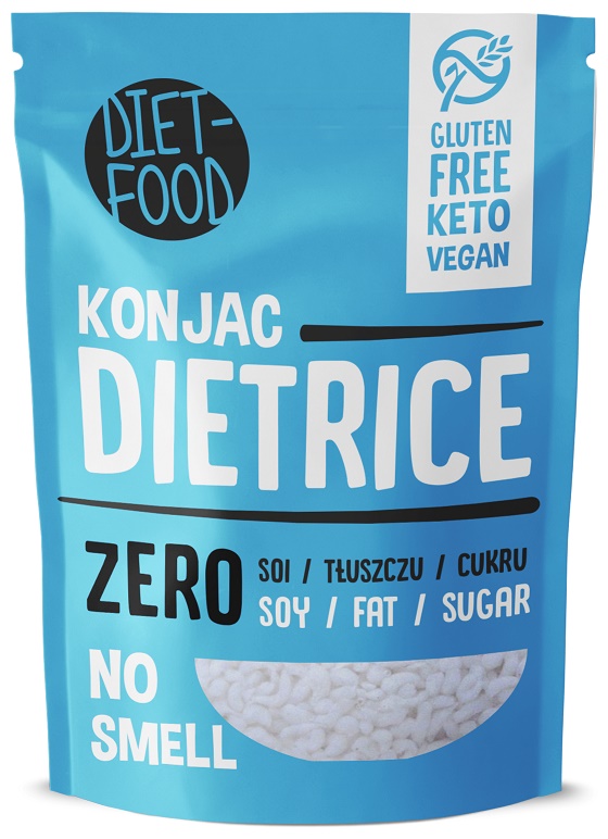 Makaron (konjac) w kształcie ryżu bezglutenowy 270 g (200 g)