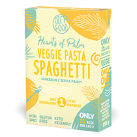 MAKARON (Z SERCA PALMY) SPAGHETTI BEZGLUTENOWY KETO 255 g - DIET-FOOD