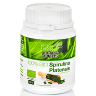 SPIRULINA PLATENSIS BIO (250 mg) 1200 TABLETEK - BIO ORGANIC FOODS