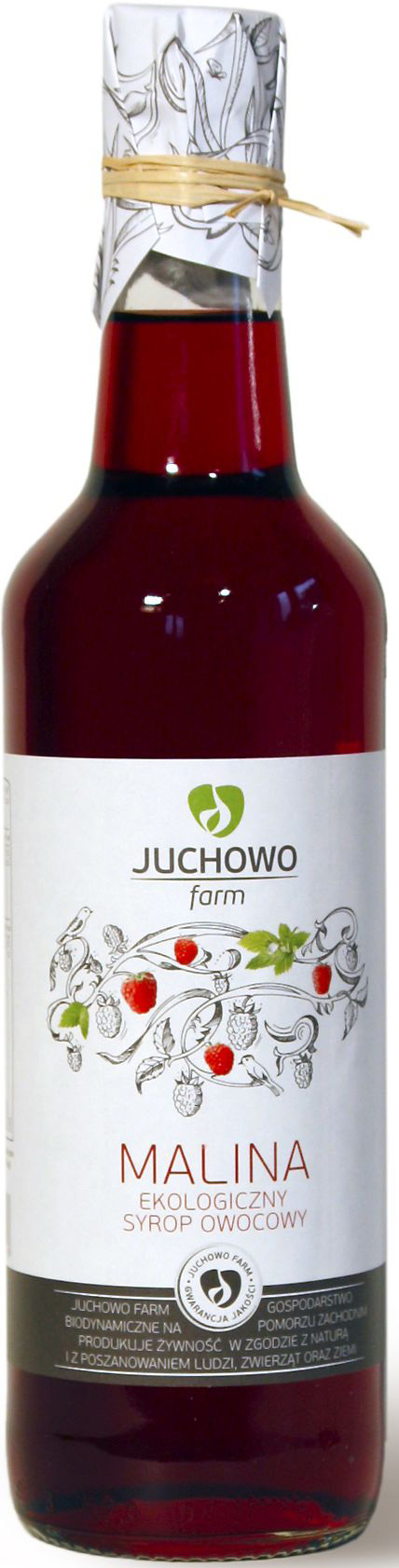 Syrop malinowy bio 500 ml