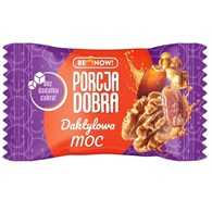 PRZEKĄSKA DAKTYLOWO - ORZECHOWA Z KAROBEM BEZ DODATKU CUKRÓW 20 g - PORCJA DOBRA