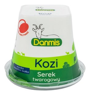 KOZI SER TWAROGOWY PIRAMIDKA 125 g - DANMIS