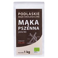 MĄKA PSZENNA JASNA TYP 550 BIO 1 kg - BIO LIFE (MĄKI PODLASKIE)