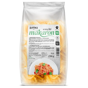 MAKARON WSTĄŻKI NISKOBIAŁKOWY BEZGLUTENOWY 250 g - GLUTENEX