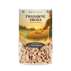 MAKARON (Z SAMOPSZY RAZOWY) FALA BIO 250 g - BARTOLINI (PRADAWNE ZBOŻA)
