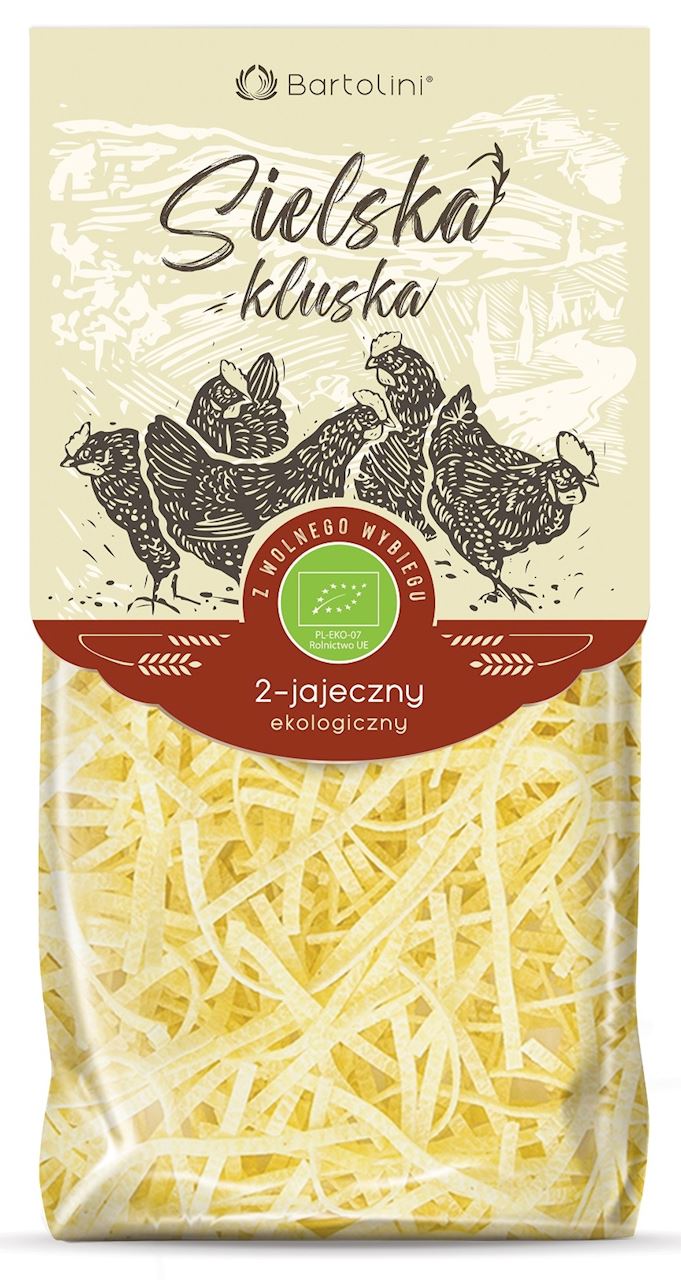 Makaron (2 jajeczny semolinowy) krajanka bio 250 g