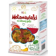 MAKARON (SEMOLINOWY Z SUSZONYMI WARZYWAMI) DLA DZIECI MOTOMANIAKI 250 g - BARTOLINI