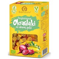 MAKARON (KUKURYDZIANY Z SUSZONYMI WARZYWAMI) DLA DZIECI OKRĄGLAKI BEZGLUTENOWY BIO 250 g - BARTOLINI