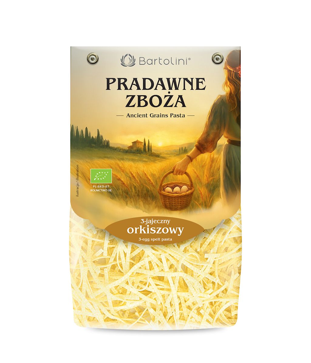 Makaron (3 jajeczny orkiszowy) kluska bio 250 g