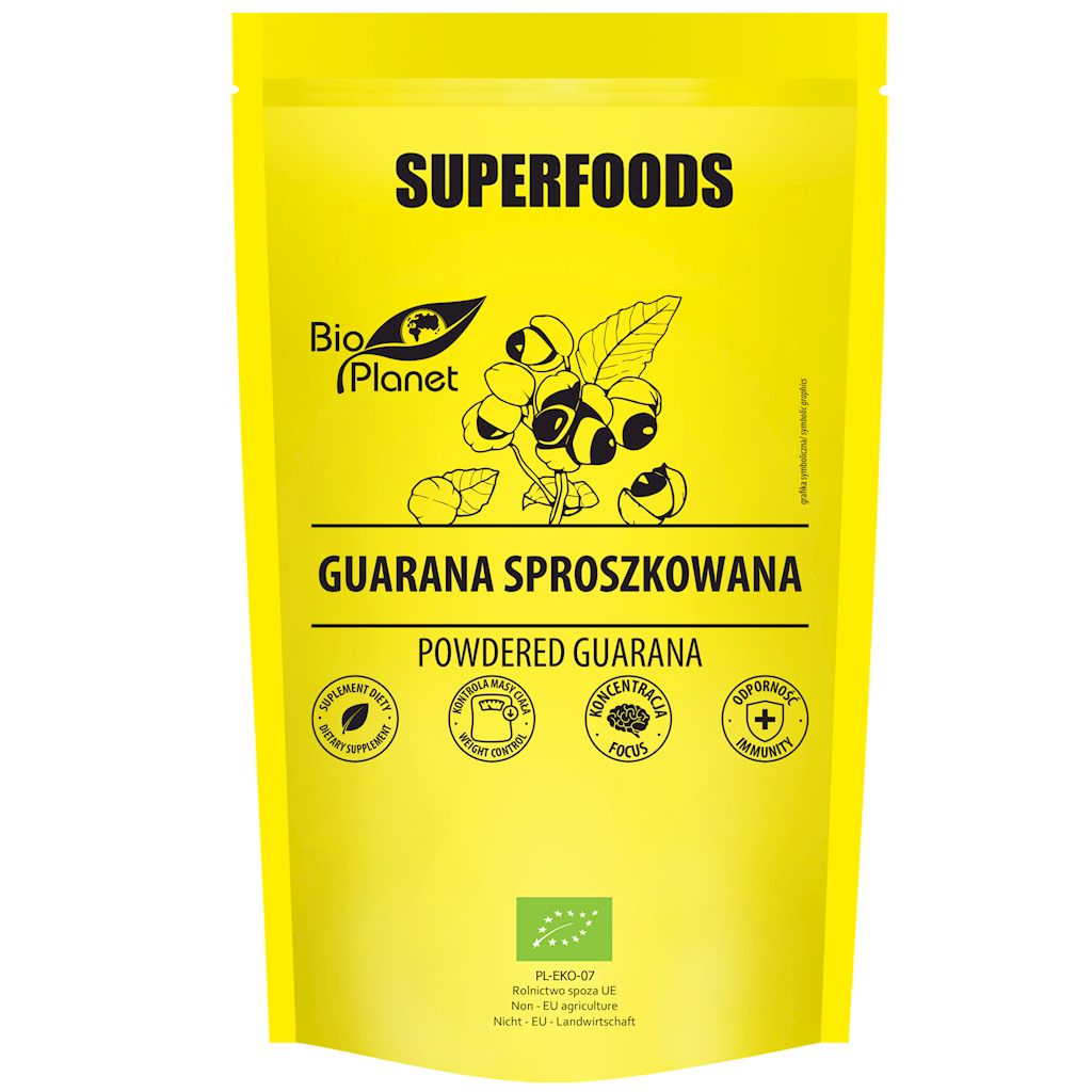 Guarana sproszkowana bio 150 g