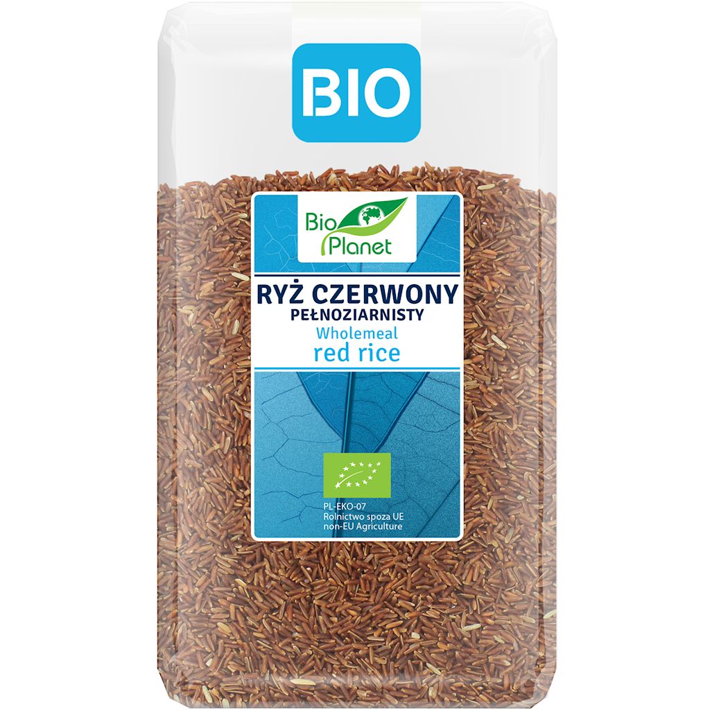Ryż czerwony pełnoziarnisty bio 1 kg