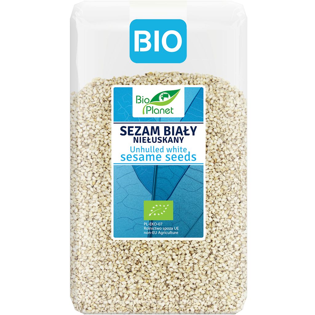 Sezam biały niełuskany bio 1 kg