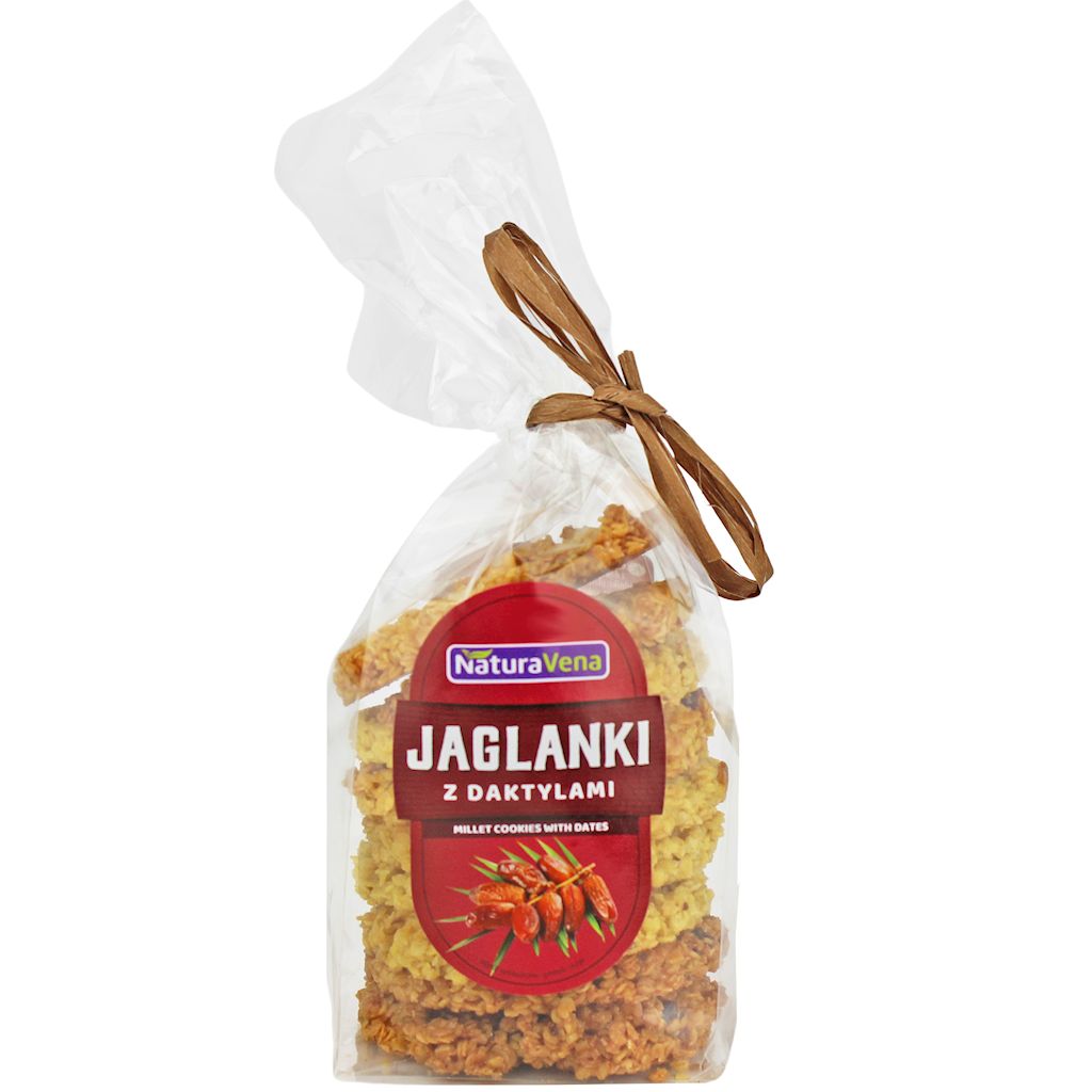 Ciastka jaglanki z daktylami 175 g