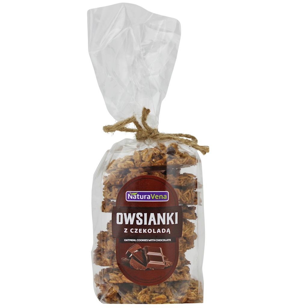 Ciastka owsianki z czekoladą 175 g