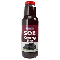 SOK Z CZARNEGO BZU 100 % 750 ml - NATURAVENA