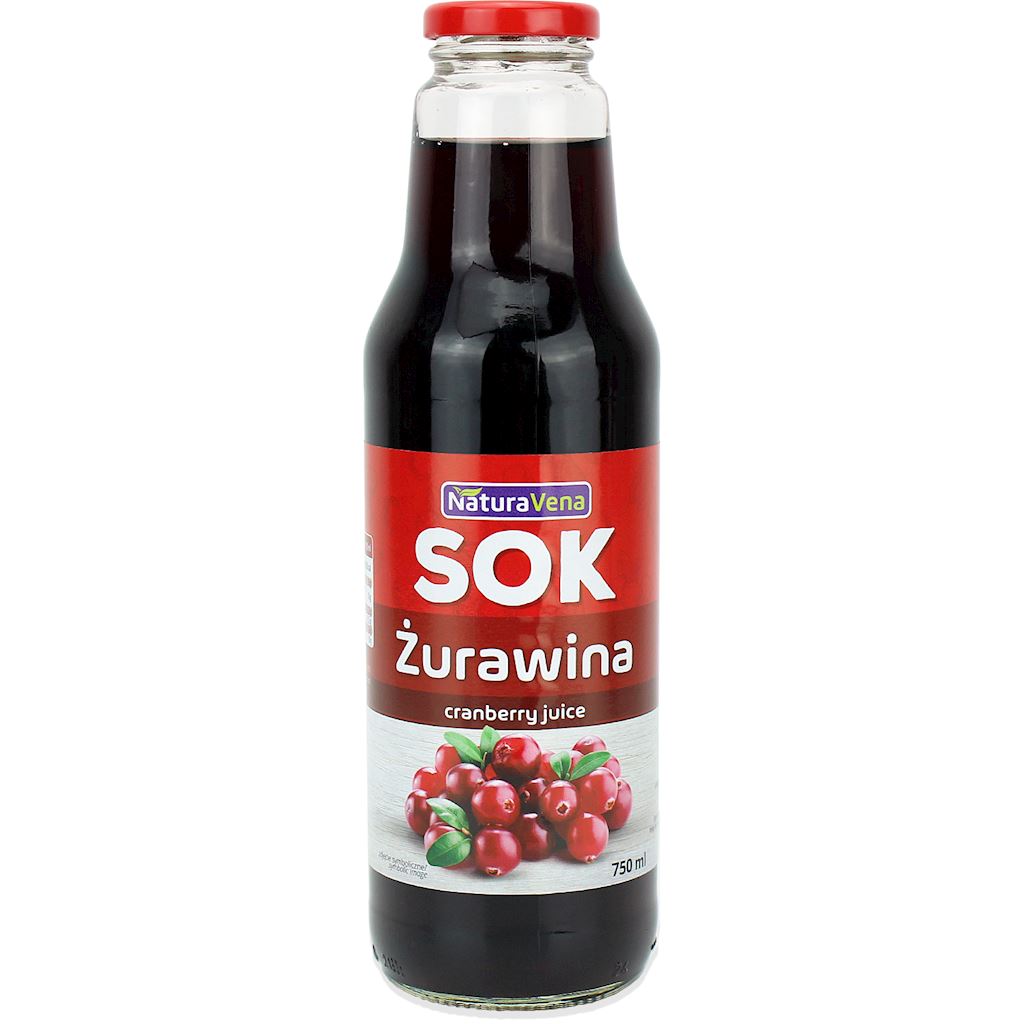 Sok z żurawiny 750 ml