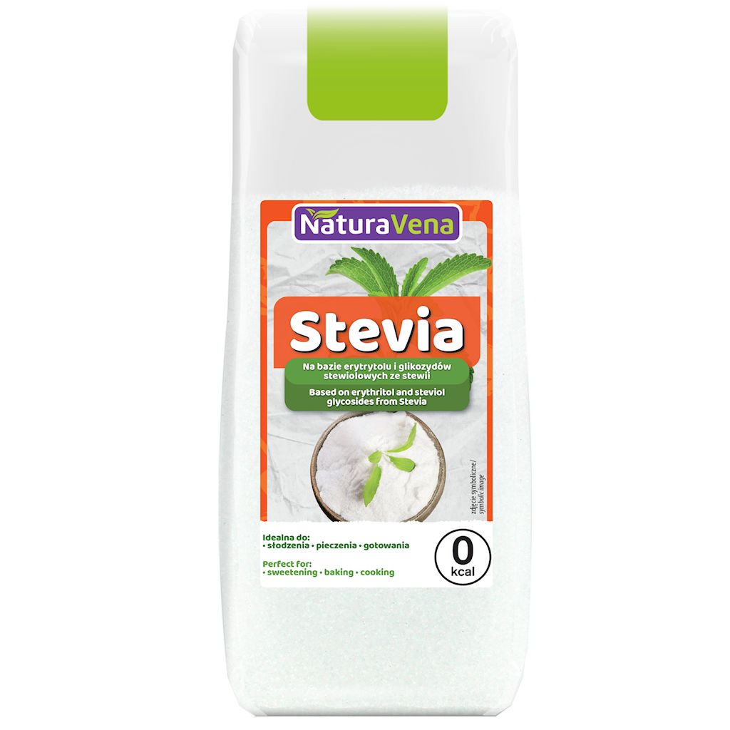 Stevia (na bazie erytrytolu i glikozydów stewiolowych ze stewii) 150 g