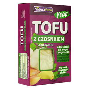 TOFU Z CZOSNKIEM 250 g - NATURAVENA