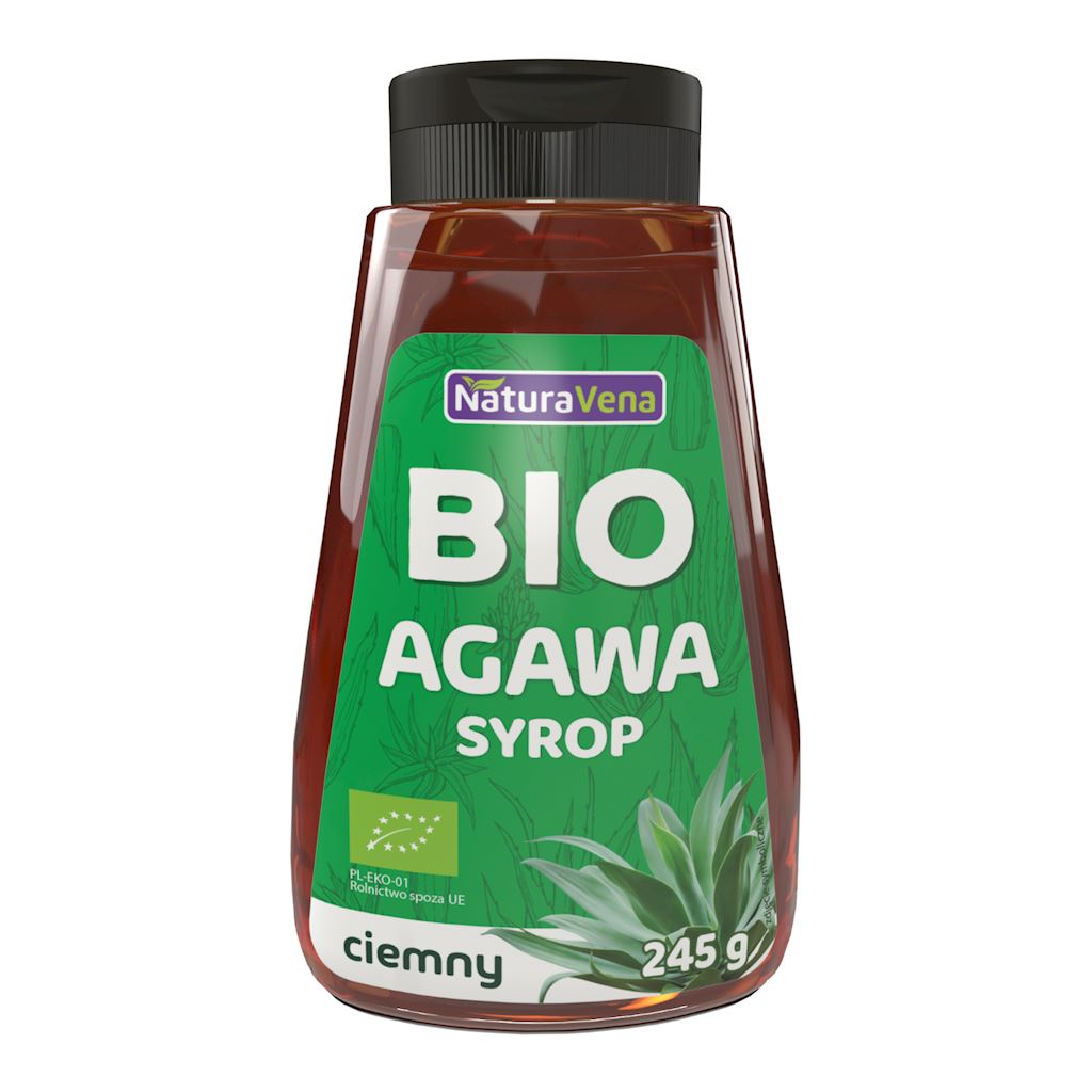 Syrop z agawy ciemny bio 245 g