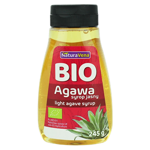 SYROP Z AGAWY JASNY BIO 245 g - NATURAVENA