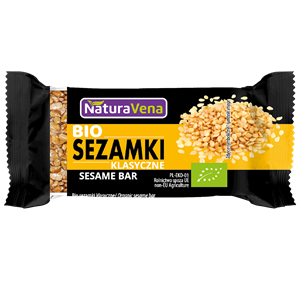 SEZAMKI KLASYCZNE BIO 27 g - NATURAVENA