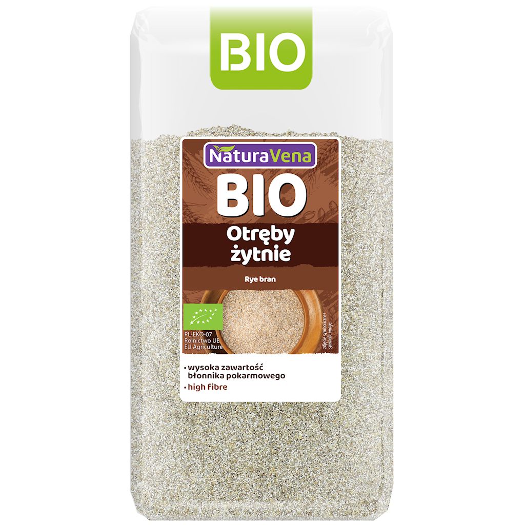 Otręby żytnie bio 500 g
