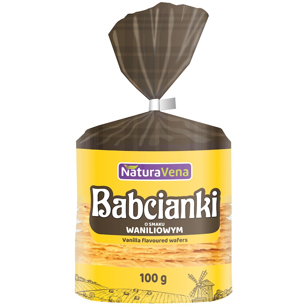 Babcianki o smaku waniliowym 100 g
