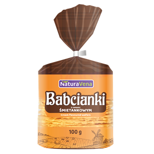 BABCIANKI O SMAKU ŚMIETANKOWYM 100 g - NATURAVENA