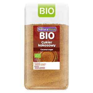 CUKIER KOKOSOWY BIO 200 g - NATURAVENA