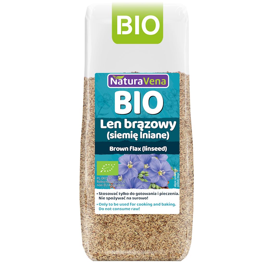 Len brązowy (siemię lniane) bio 250 g