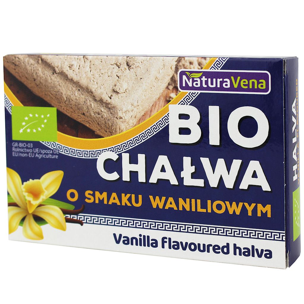 Chałwa o smaku waniliowym bio 200 g