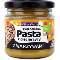 PASTA Z CIECIERZYCY Z WARZYWAMI  BIO 185 g - NATURAVENA