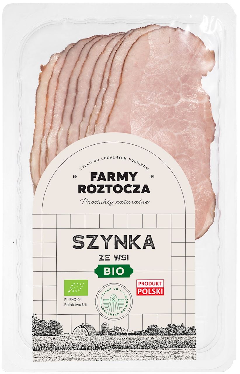 Szynka ze wsi plastry bio 100 g
