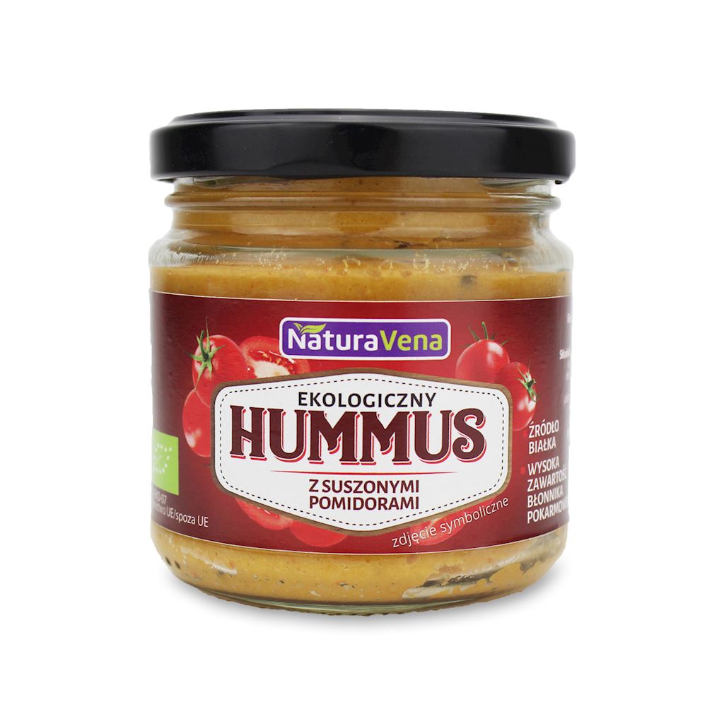 Hummus z suszonymi pomidorami bio 185 g