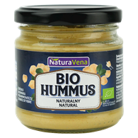 HUMMUS NATURALNY BIO 185 g - NATURAVENA